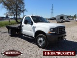 2003 Ford F550 SD XL Dually Reg Cab Flat bed - Auto Dealer Ontario