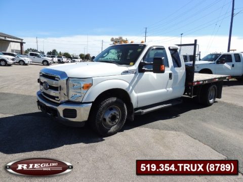 2013 Ford F350 EXT Cab XLT Super Duty Flatbed