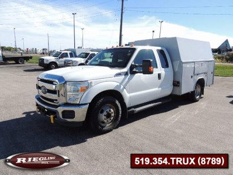 2012 Ford F350 Ext Ext Cab XLT SD High Body Utility