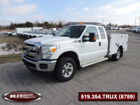 2014 Ford F350 Ext Cab XLT SD Low Body Utility