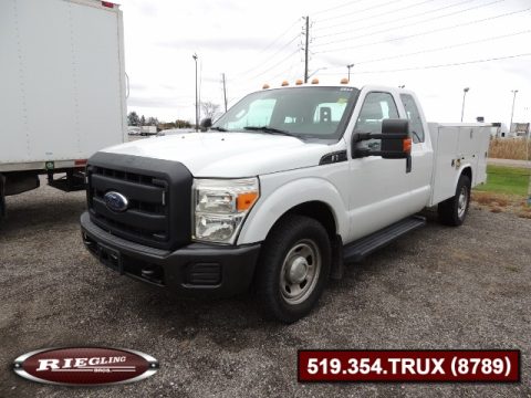 2012 Ford F350 Ext Cab Low Body Utility Truck