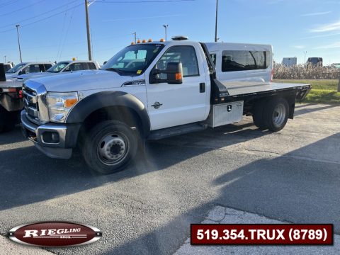 2013 Ford F550 Flatbed Dually Diesel