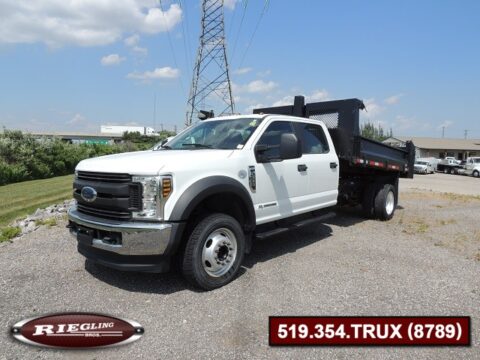 2018 Ford F550 Crew Cab Dump