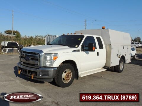 2015 Ford F350 Ext Cab Utility High Body