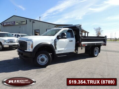 2024 Ford F550 Regular Cab XL Dump Box