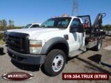 2008 Ford F450 Regular Cab XL SD Flatbed / Crane - Auto Dealer Ontario