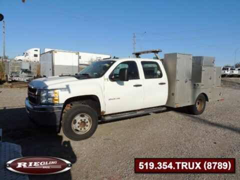 2013 Chevrolet 3500 Crew Cab 3500 Welding Deck