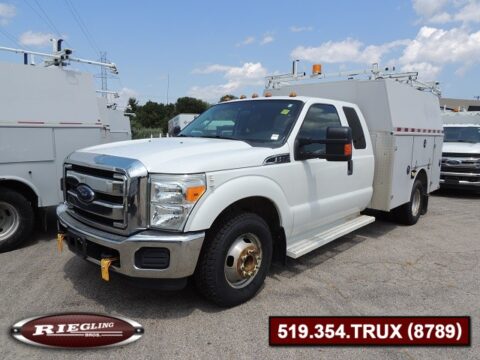 2015 Ford F350 EXT Cab High Body Utility