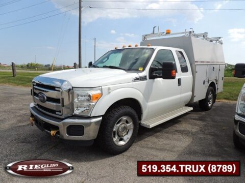 2016 Ford F350 Utility Ext Cab XLT SD High Body